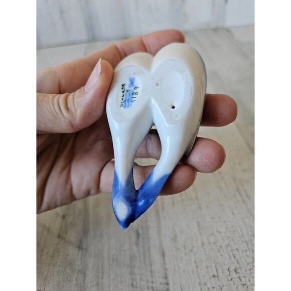 B&g 1189 Bird couple pair Sparrow vintage figurine Bing Denmark statue - Picture 8 of 8